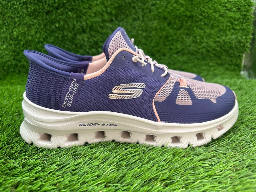 Skechers Glide-Step Pro 150420W-PRCL Athletic Sneaker Women's 6.5 Purple Mesh